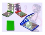 LED light up pocket mirror