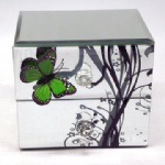 Mirrored Jewelry box